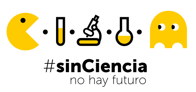 Imagen del hashtag "Sin Ciencia no hay futuro" 
#SinCiencianohayfuturo